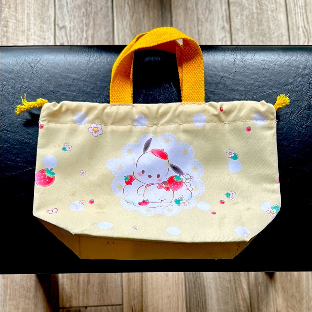 Sanrio Yellow Kids Accessory Bag
